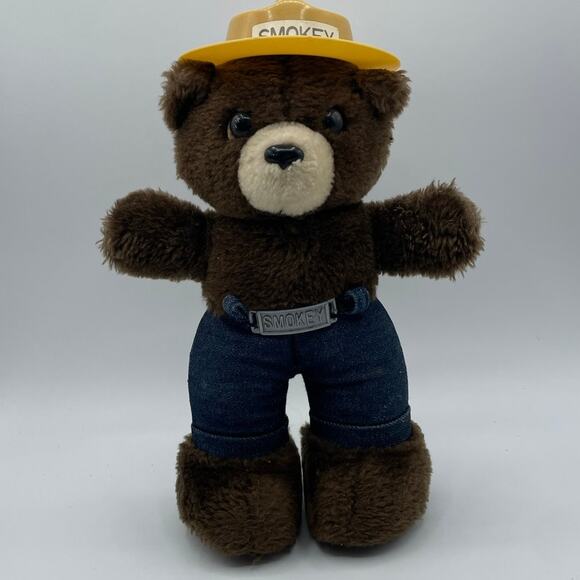 Vintage Dakin Smokey Bear Plush - Picture 1 of 5